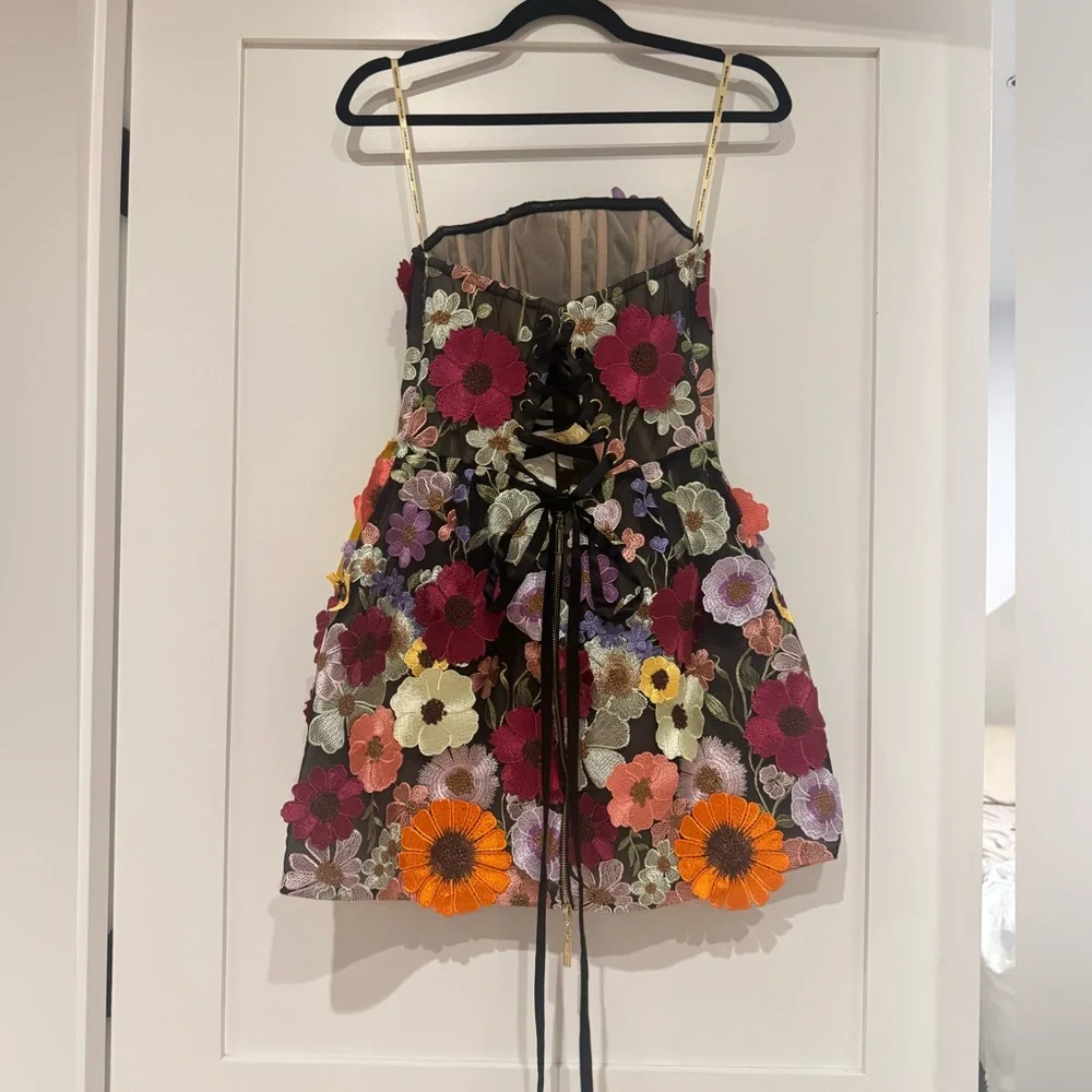 NWT Bronx and Banco Bouquet Maraya Mini Dress - Picture 11 of 16